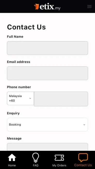 Etix.my Screenshots