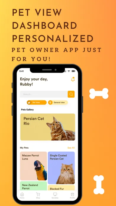 Capturas de pantalla de My Pet World - Pet Owner App