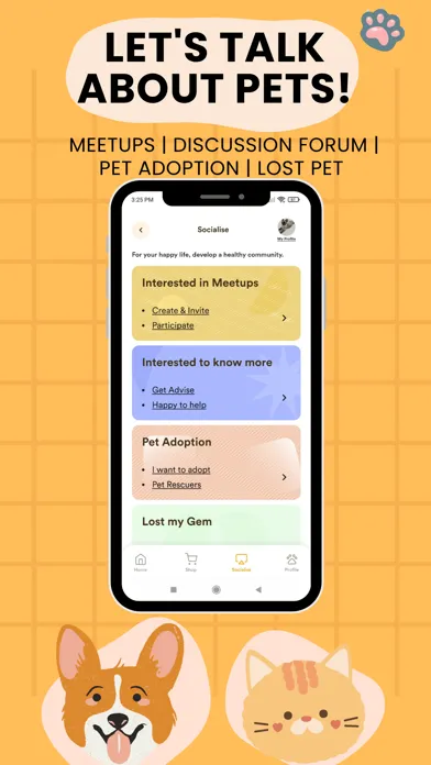 Capturas de pantalla de My Pet World - Pet Owner App