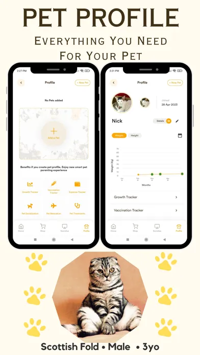 Capturas de pantalla de My Pet World - Pet Owner App
