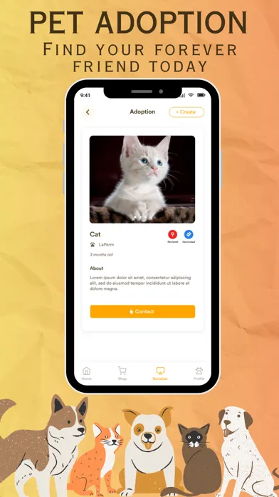 Capturas de pantalla de My Pet World - Pet Owner App