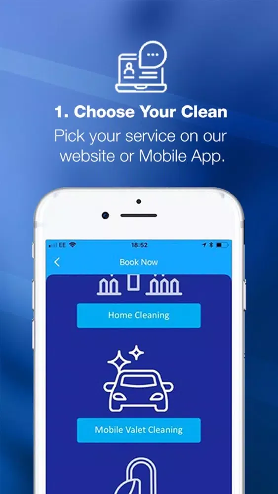 Captures d'écran de Smart Clean Customer