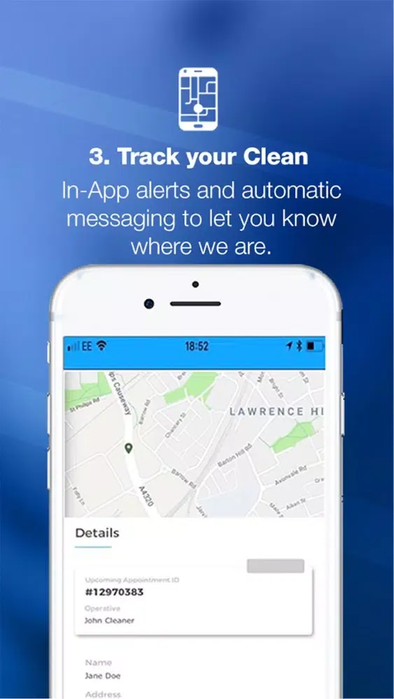 Captures d'écran de Smart Clean Customer