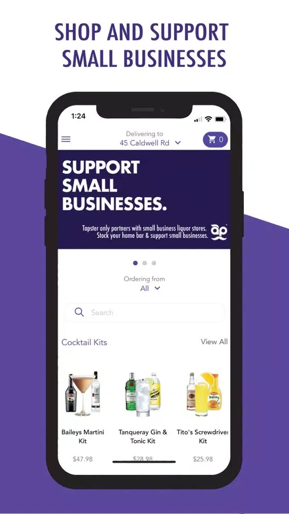 Tapster - Alcohol Delivery应用截图