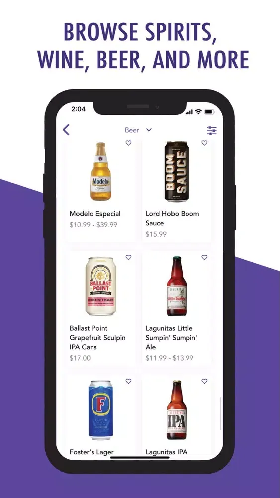 Tapster - Alcohol Delivery应用截图
