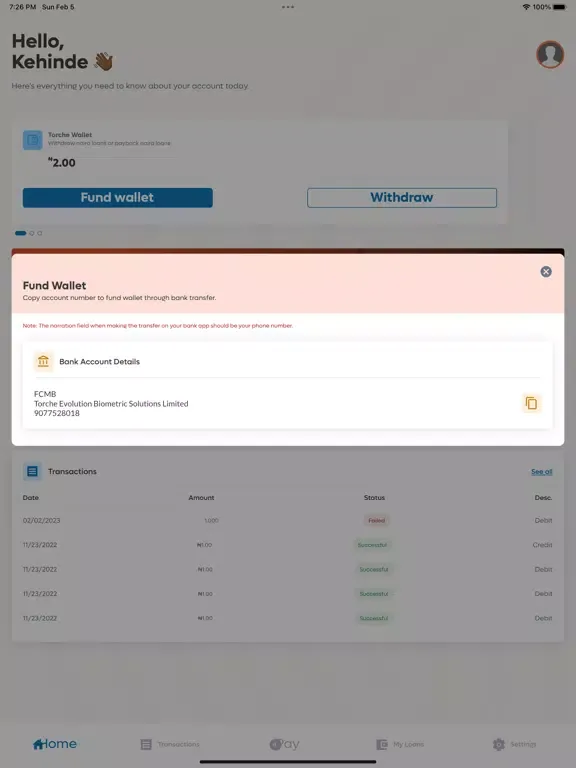 Torche: Future of Credit iPad 应用截图