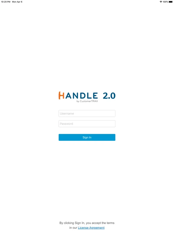 Capturas de pantalla de Handle 2.0 by CustomerTRAX iPad 