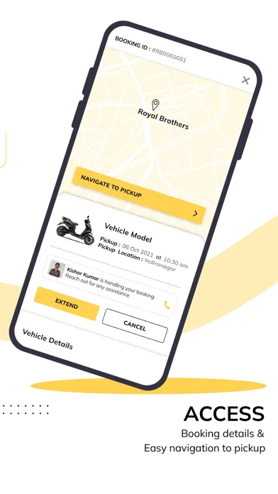 Screenshot di Royal Brothers - Bike Rentals