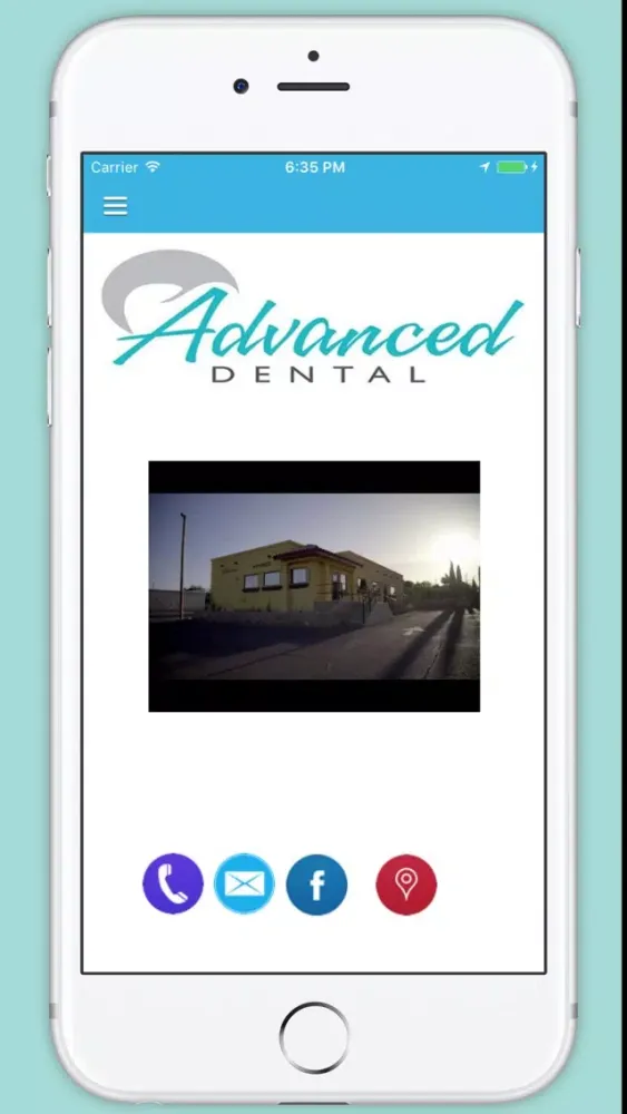 Tangkapan skrin Advanced Dental