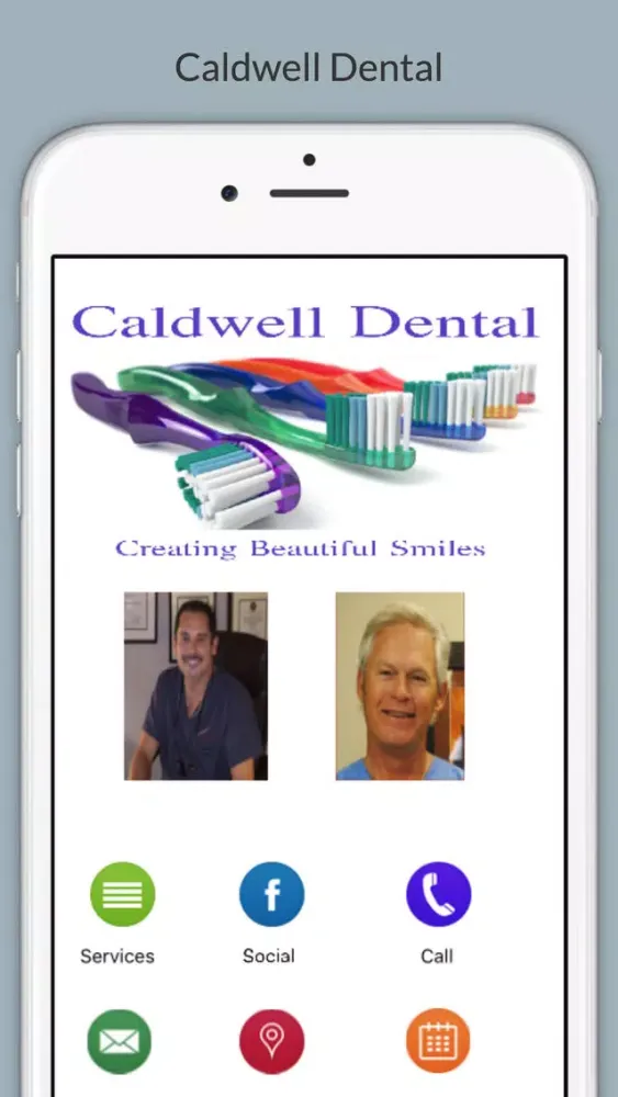 Caldwell Dental Screenshots