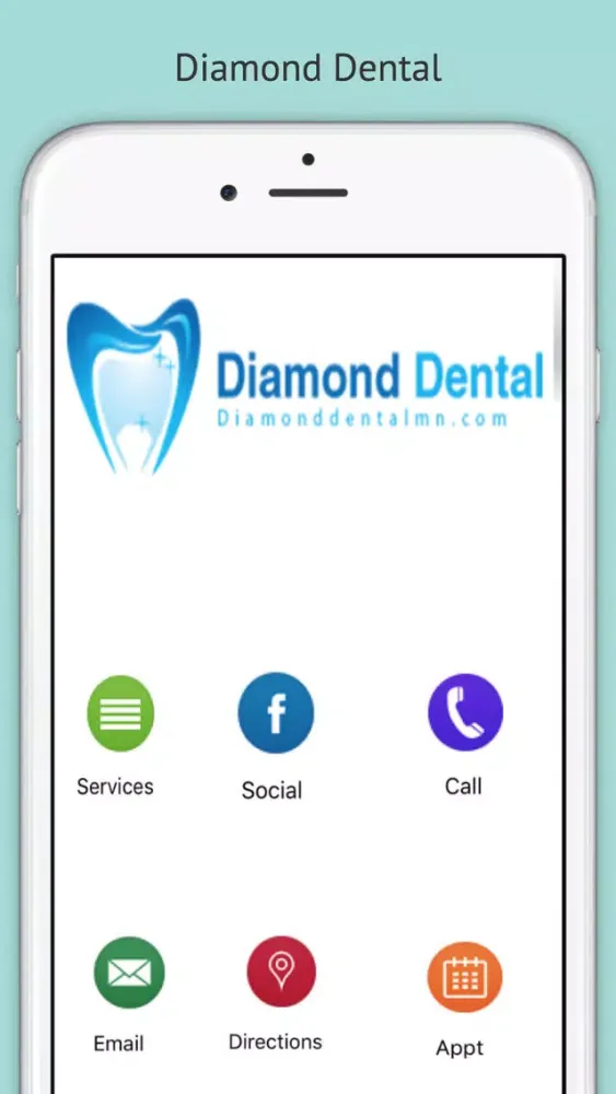 Capturas de tela do Diamond Dental