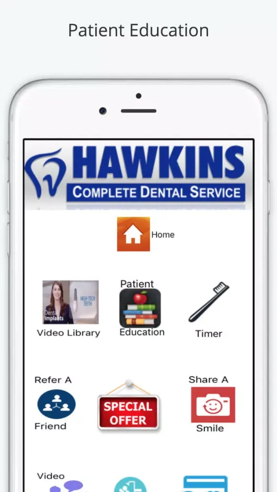 Ảnh chụp màn hình của Hawkins Complete Dental Service