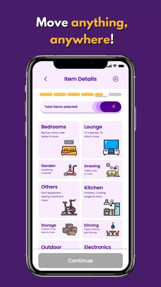 Moveit سکرین شاٹس