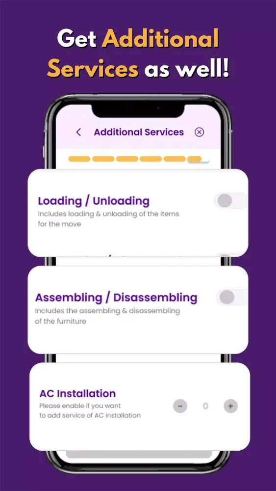 Moveit سکرین شاٹس