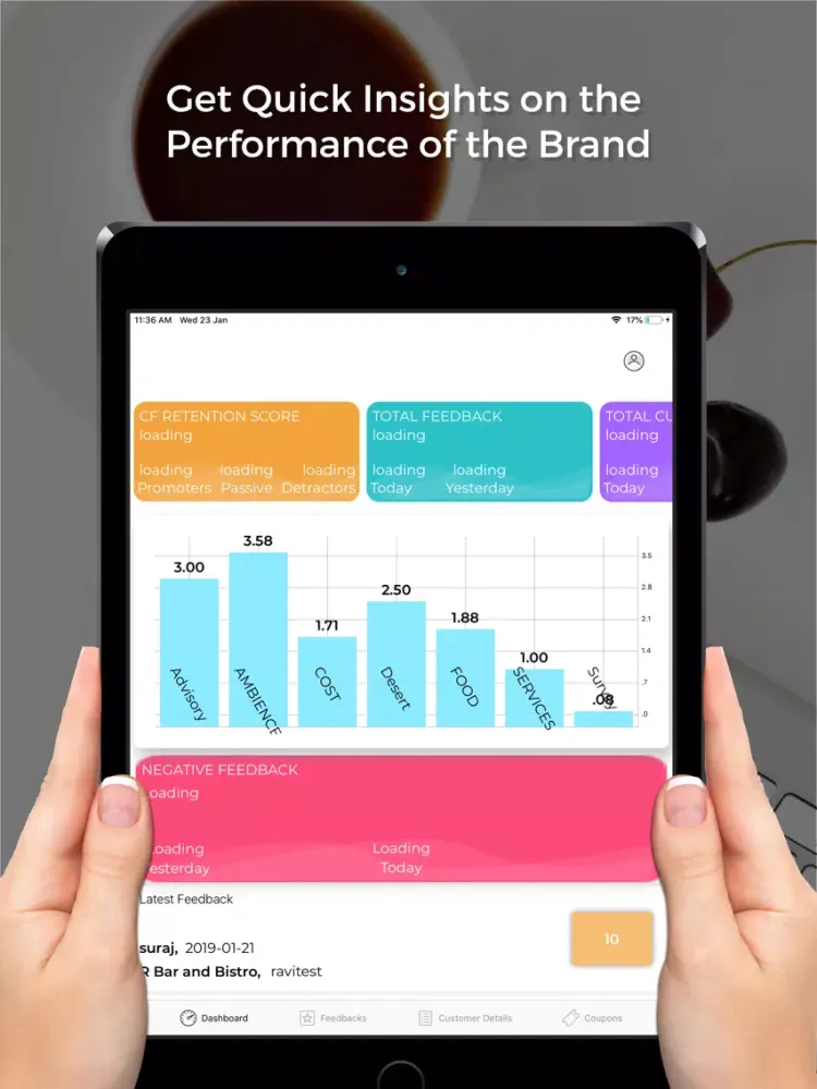 Customer Survey App iPad 應用截圖