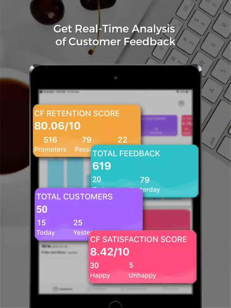 Customer Survey App iPad 應用截圖