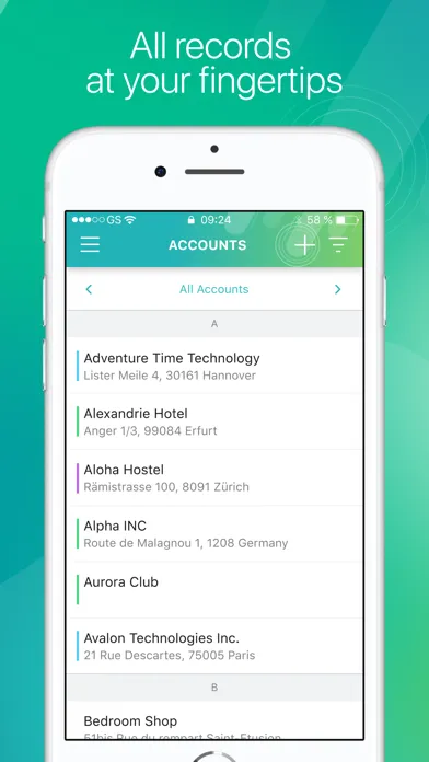 CT Mobile for Salesforce Ekran Görüntüleri