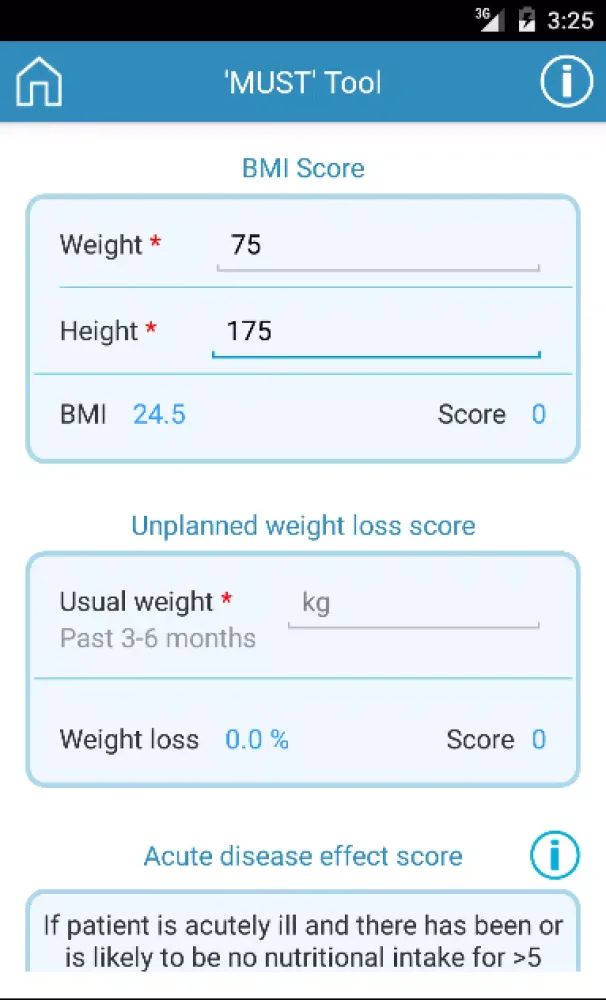 Ảnh chụp màn hình của Abbott Nutrition HCP App