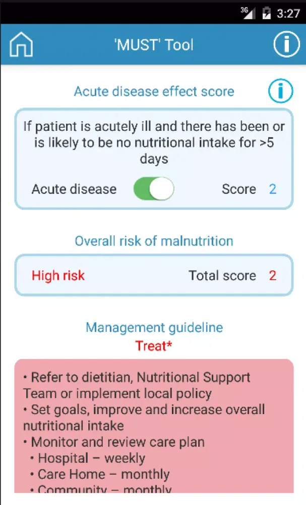 Ảnh chụp màn hình của Abbott Nutrition HCP App