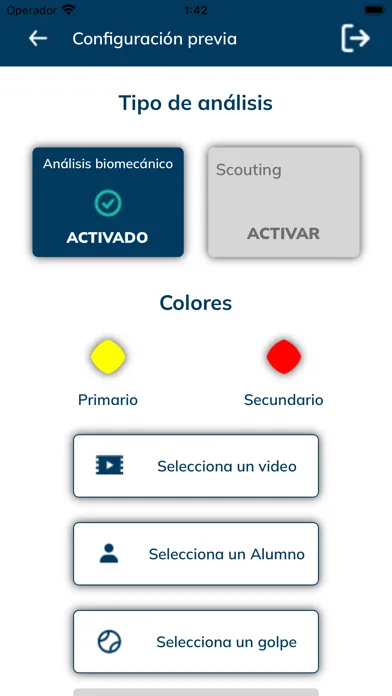 Screenshot di EmotionPadel Vídeo Análisis