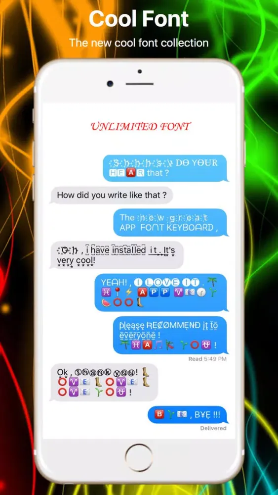 iFonts Customs應用截圖
