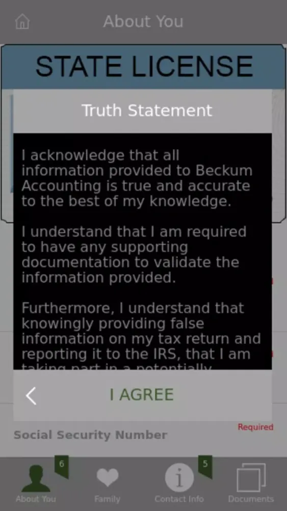 Captures d'écran de Beckum Accounting Tax