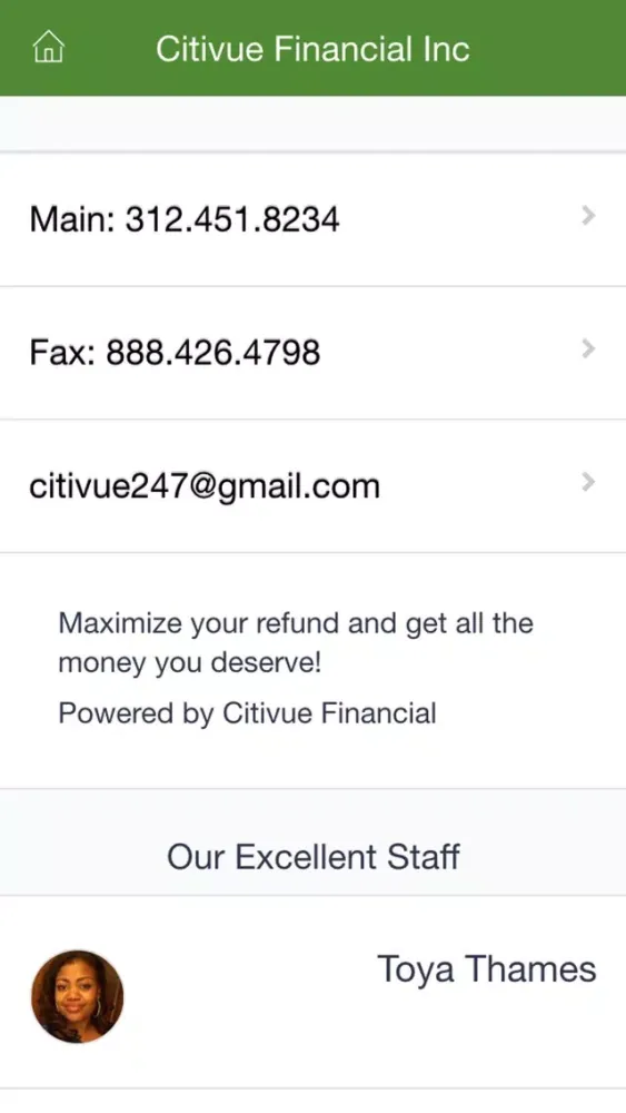 Скриншоты Refund Max Tax App