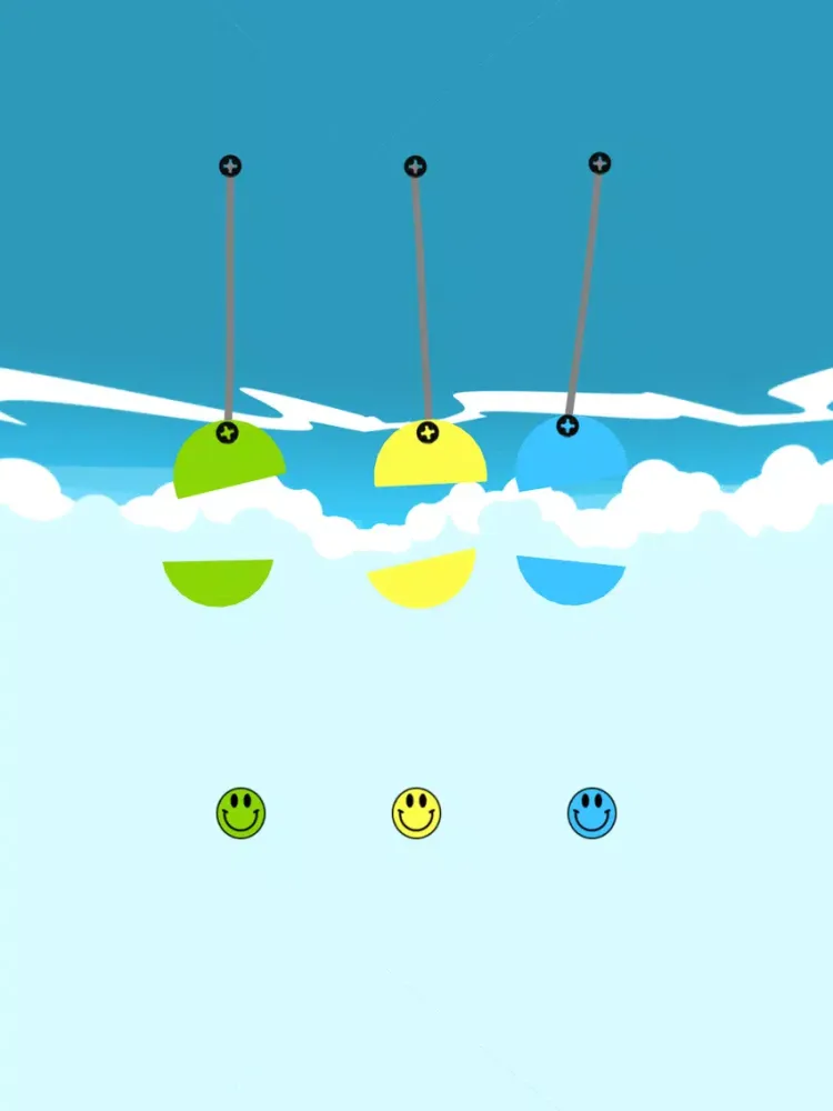 ภาพหน้าจอของ Cut the Shapes iPad 