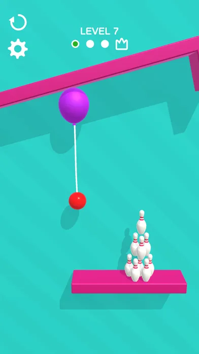 Скриншоты Rope Bowling