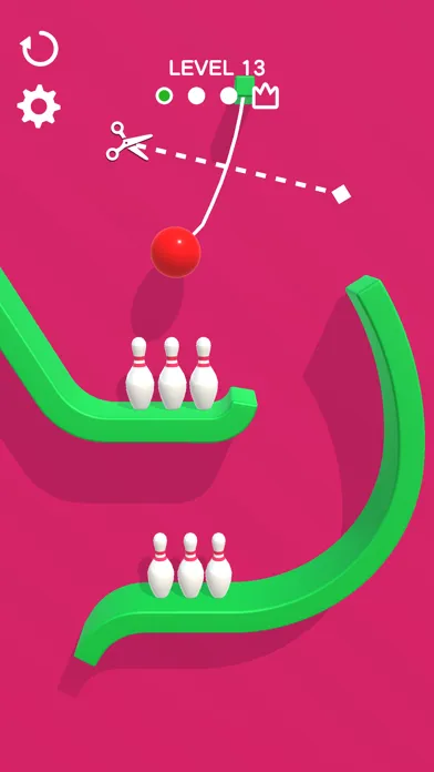 Скриншоты Rope Bowling