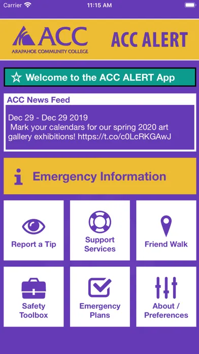 ACC ALERT - Arapahoe Screenshots