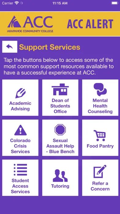 ACC ALERT - Arapahoe Screenshots