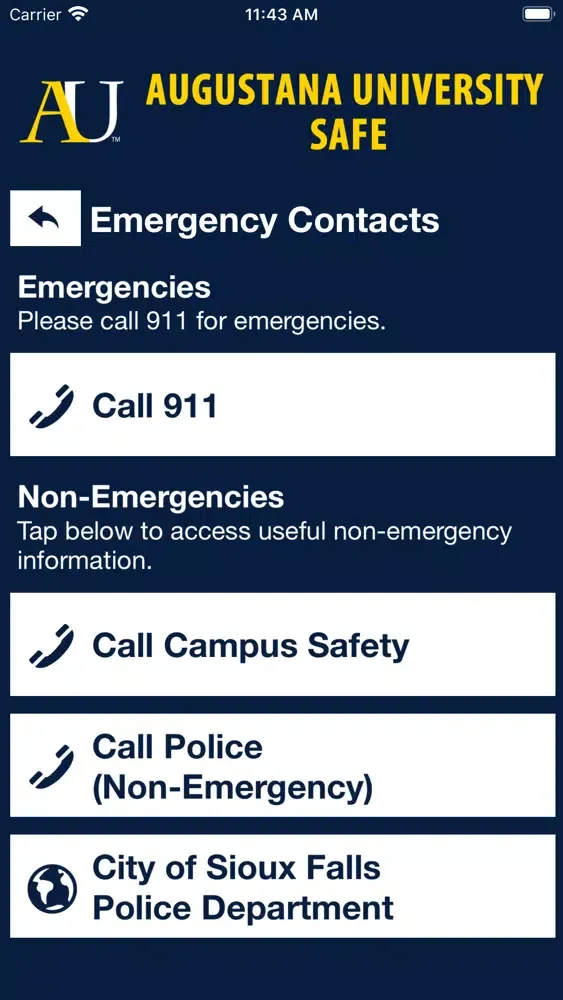 Augustana Safe স্ক্রিনশট