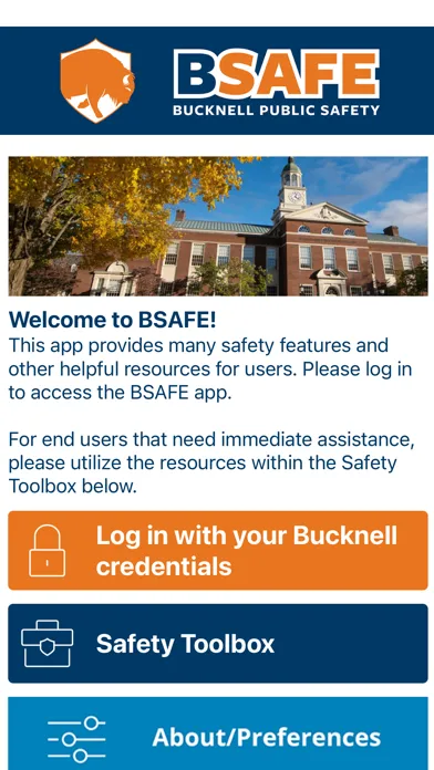 صور BSAFE- Bucknell U's Safety App