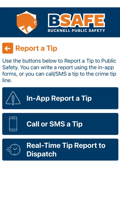 صور BSAFE- Bucknell U's Safety App