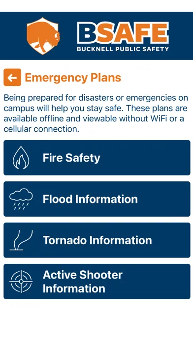 صور BSAFE- Bucknell U's Safety App