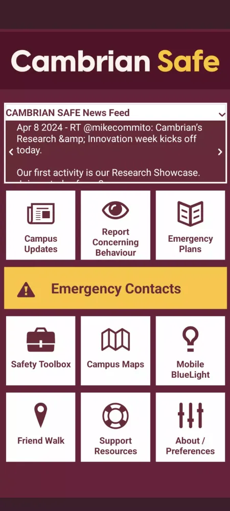 Cambrian Safe Screenshots