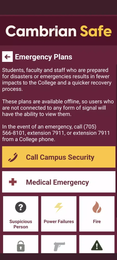Cambrian Safe Screenshots