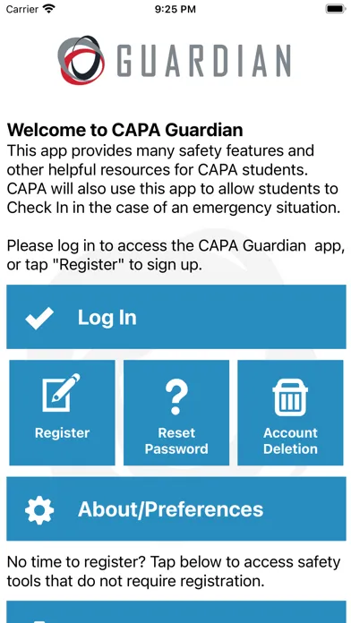 CAPA Guardian স্ক্রিনশট
