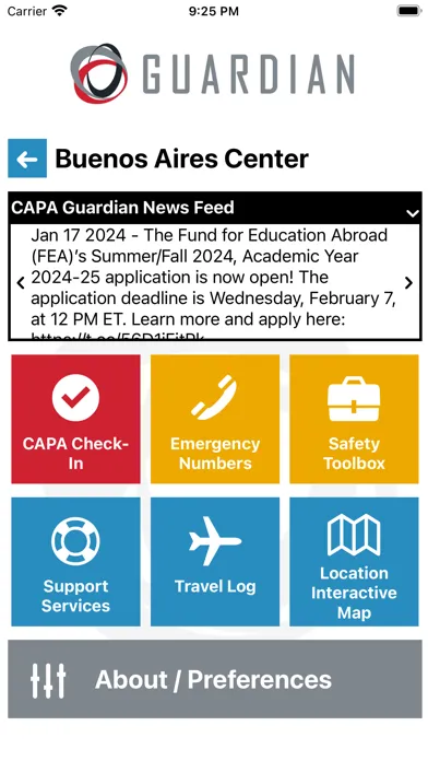 CAPA Guardian স্ক্রিনশট