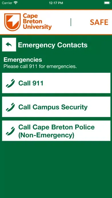 CBU SAFE স্ক্রিনশট
