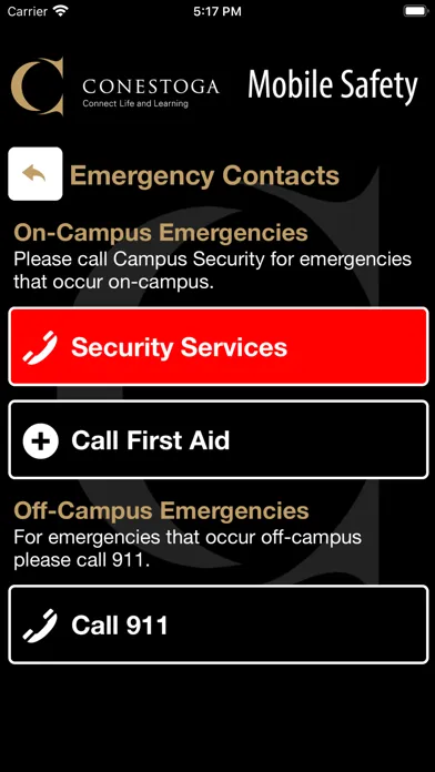 Скриншоты Conestoga Mobile Safety
