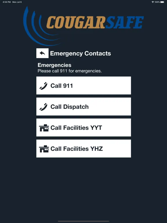 Cougar Safe iPad  سکرین شاٹس