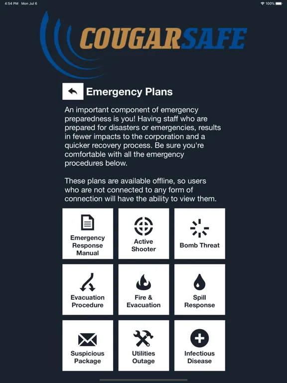Cougar Safe iPad  سکرین شاٹس