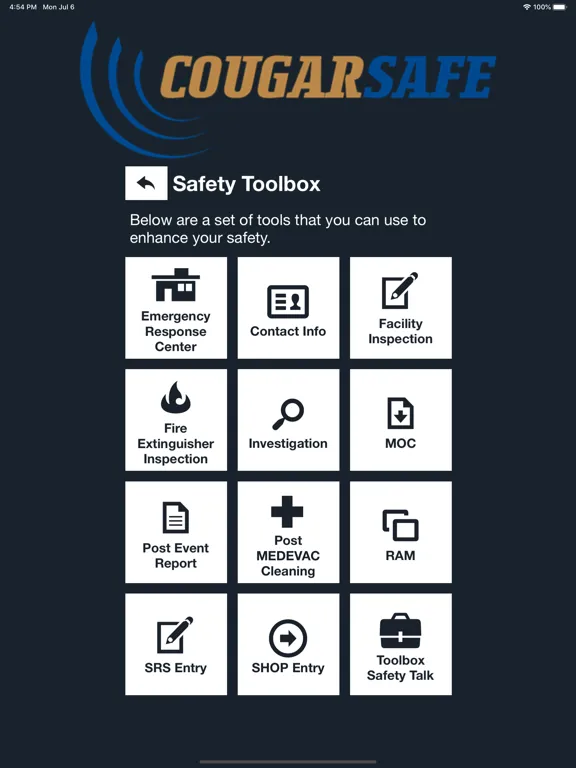 Cougar Safe iPad  سکرین شاٹس