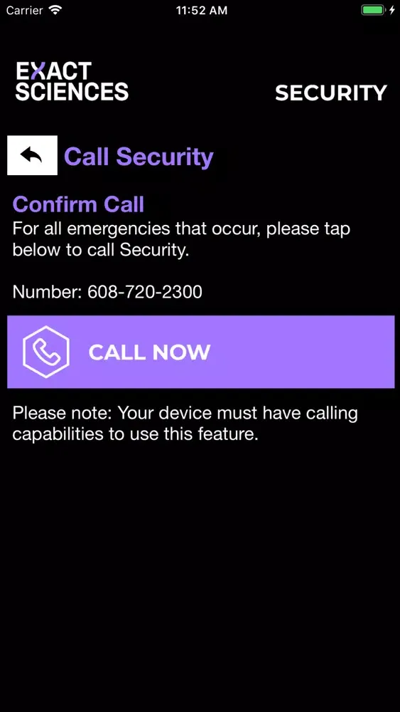 Exact Security স্ক্রিনশট