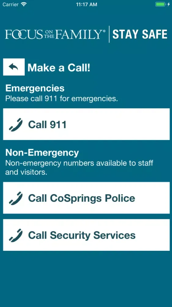 Zrzuty ekranu Stay Safe - FOTF