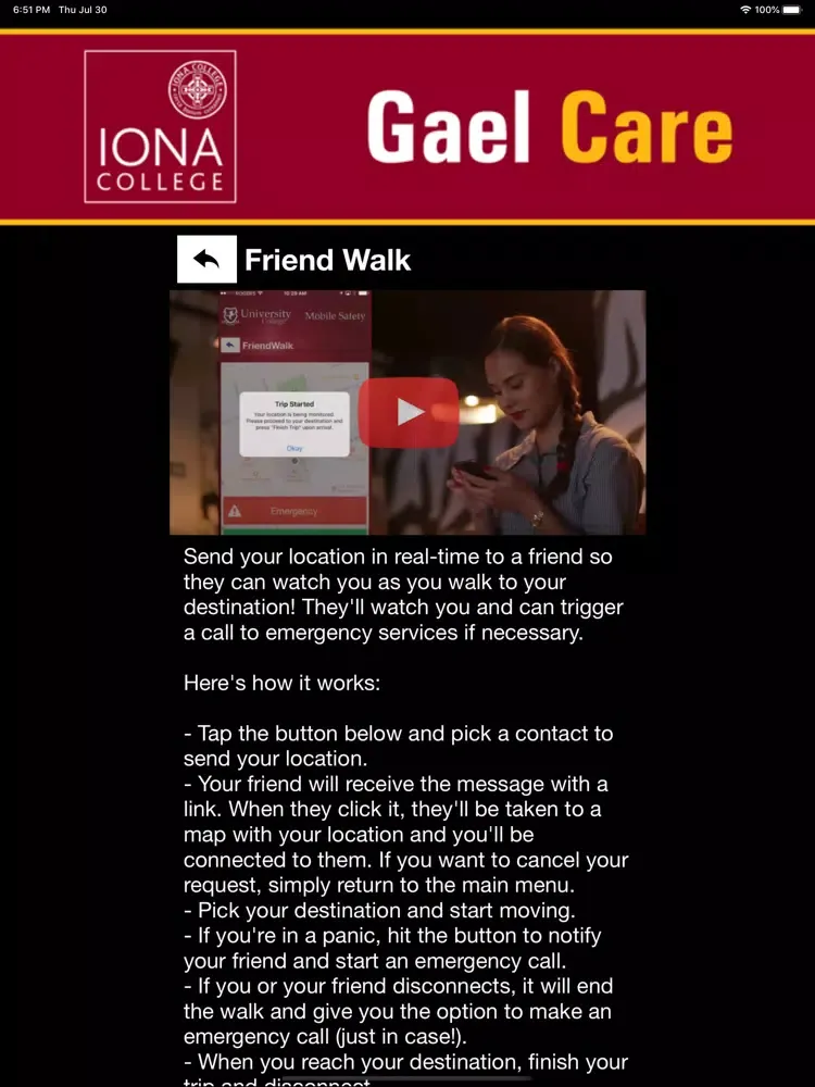 Скриншоты Gael Care iPad 