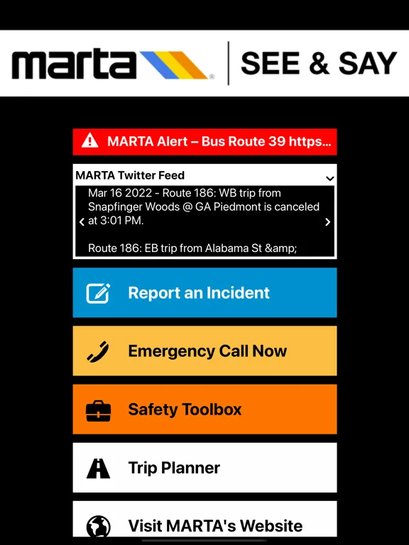 ภาพหน้าจอของ MARTA See & Say 2.0 iPad 