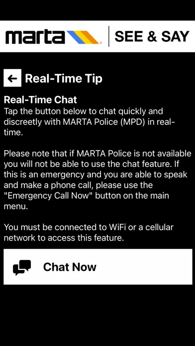 ภาพหน้าจอของ MARTA See & Say 2.0